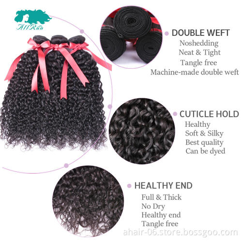Factory Price 100% Natural Brazilian Curly Hair Bundles